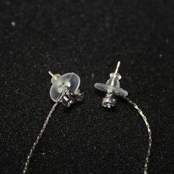 Ins Style Stub Earring Pendants Circle Long - Picture 2 of 2